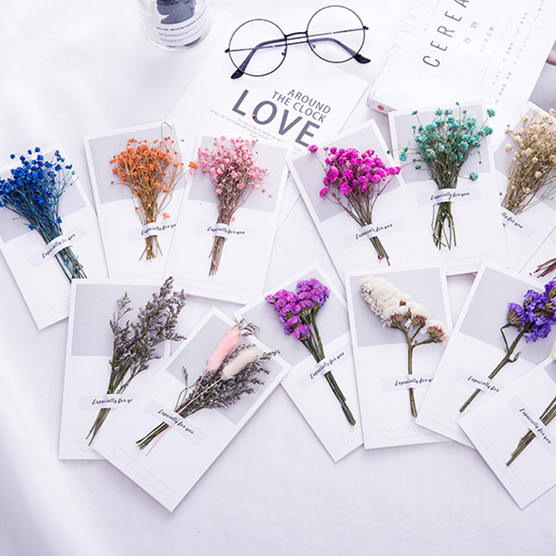 Dried Flower Bulk - Tarjeta de regalo para invitaciones de