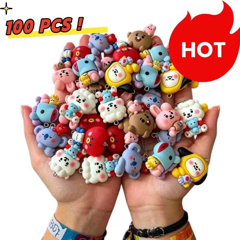 Resin Craft Projects - 7 piezas de dijes de resina