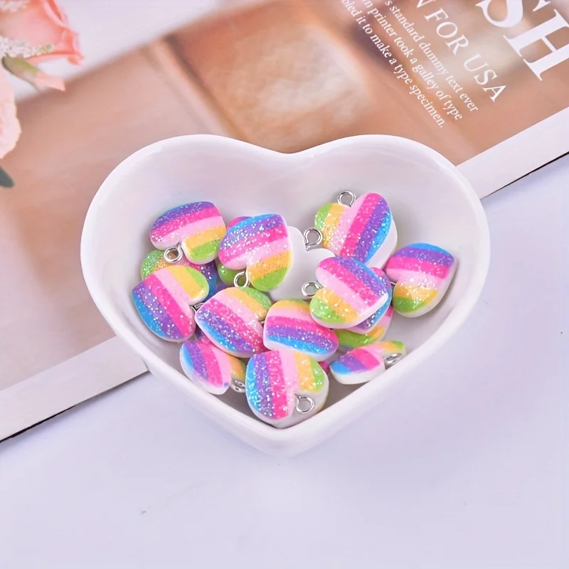 10 piezas de dijes de resina e - Resin Craft Projects reseña y precio