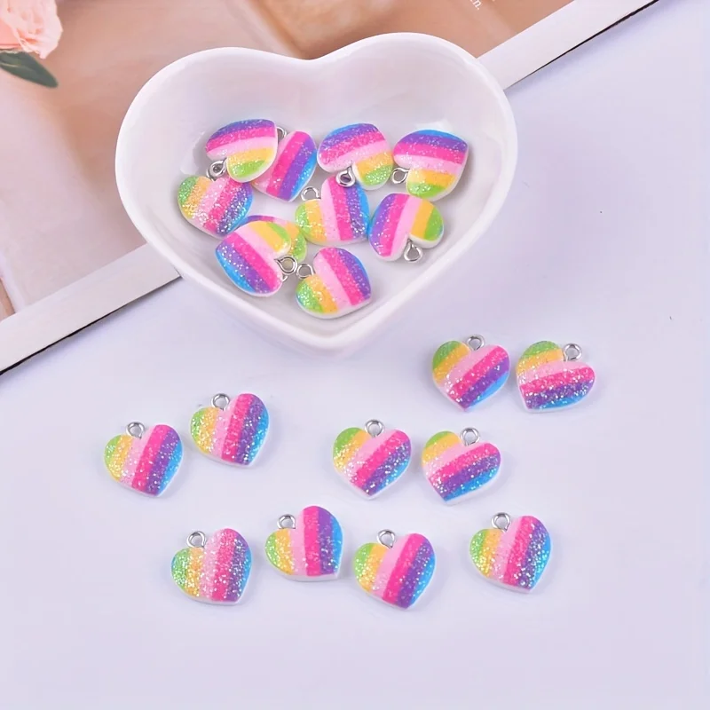 10 piezas de dijes de resina e - Resin Craft Projects reseña y precio