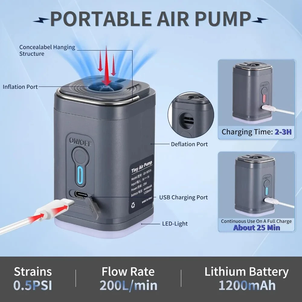 Mini Bomba de Aire Portátil co - Vacuum Chamber Small reseña y precio
