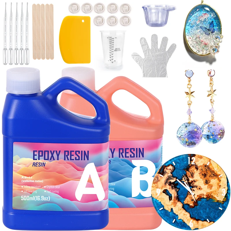 Kit de Resina Epoxi Fácil de M - Epoxy Uv Resin Kit reseña y precio
