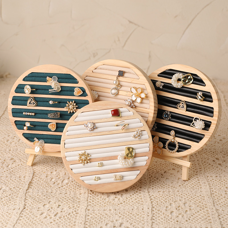 Bandeja de joyería de forma re - Wood Ring Blank reseña y precio