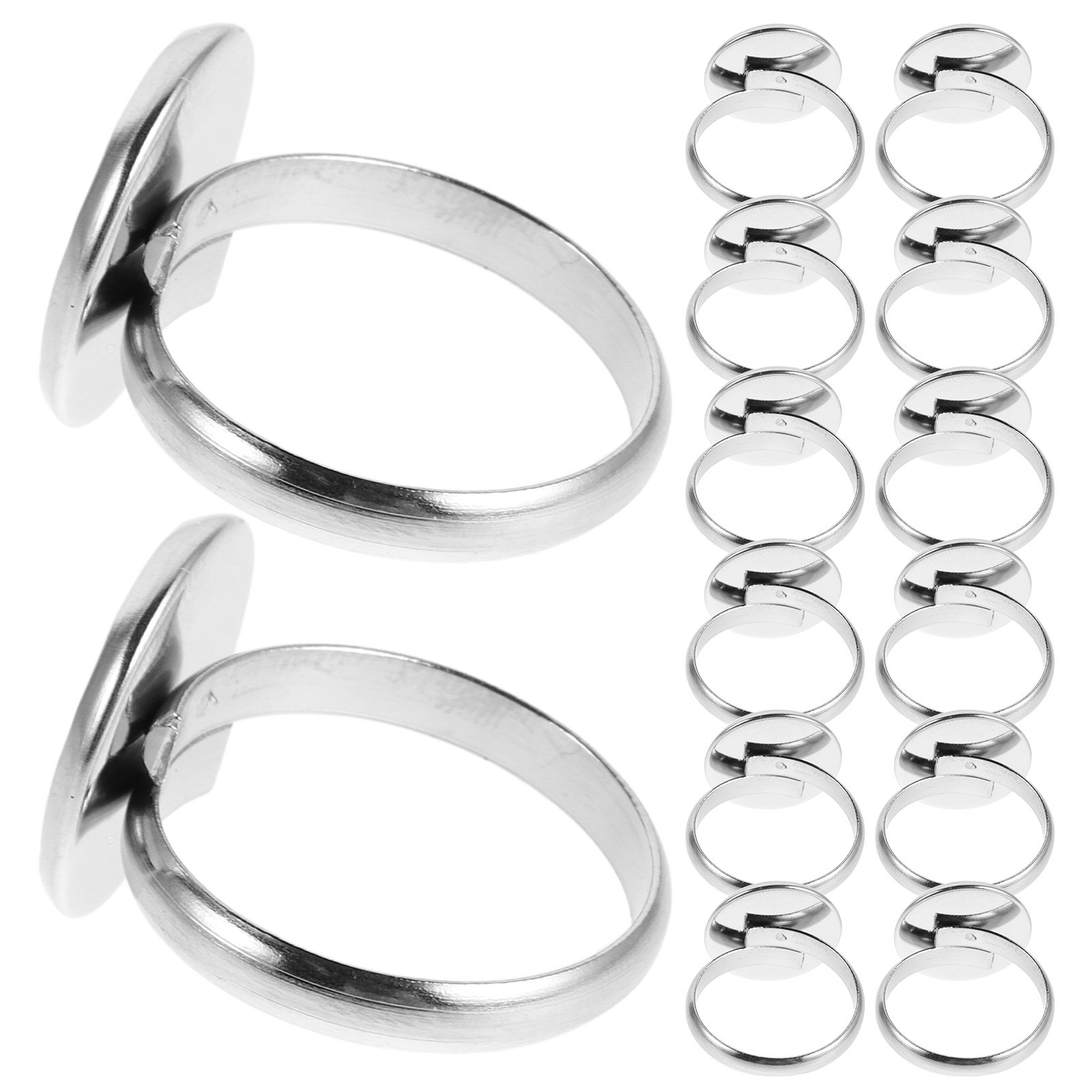 20 Piezas de Anillos Ajustable - Crafting Resin reseña y precio
