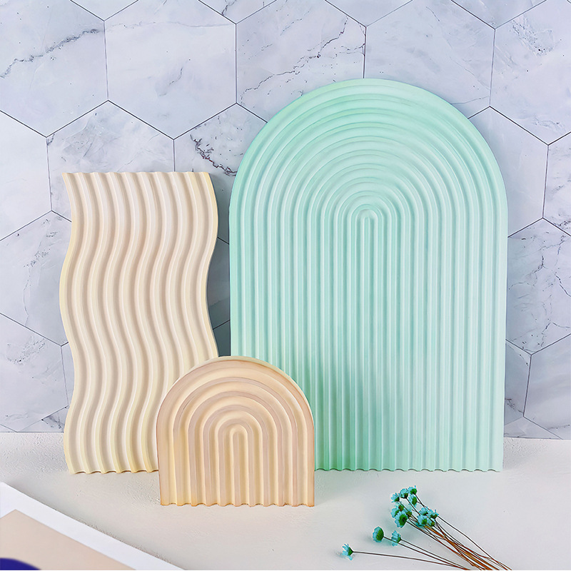 Molde de bandeja ondulada a ra - Silicone Mold Tray reseña y precio