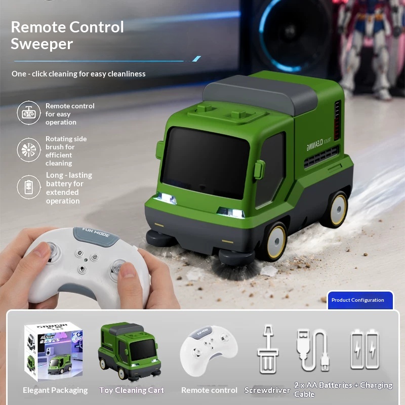 Mini Coche Aspirador RC con Co - Vacuum Chamber Small reseña y precio