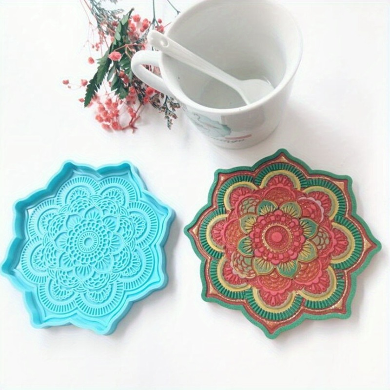Molde de silicona con posavaso - Silicone Mold Tray reseña y precio