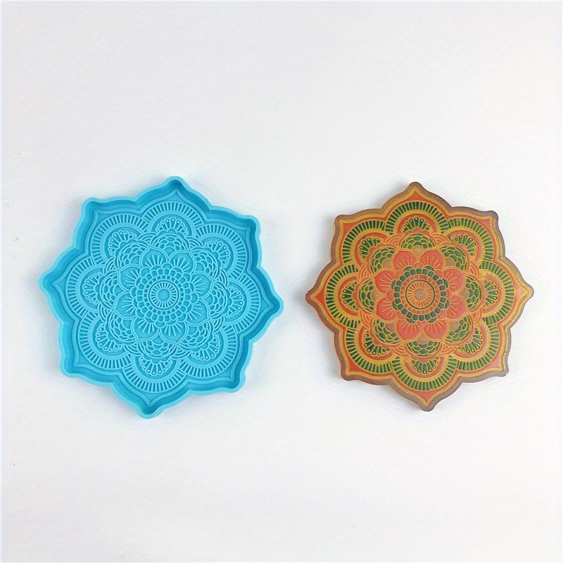 Molde de silicona con posavaso - Silicone Mold Tray reseña y precio