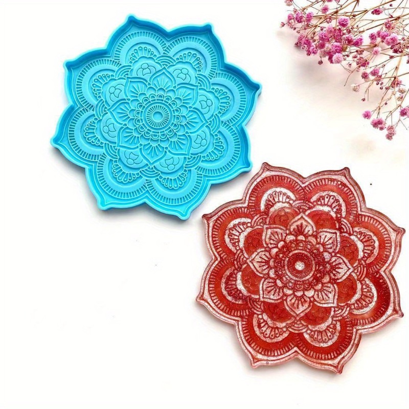 Molde de silicona con posavaso - Silicone Mold Tray reseña y precio
