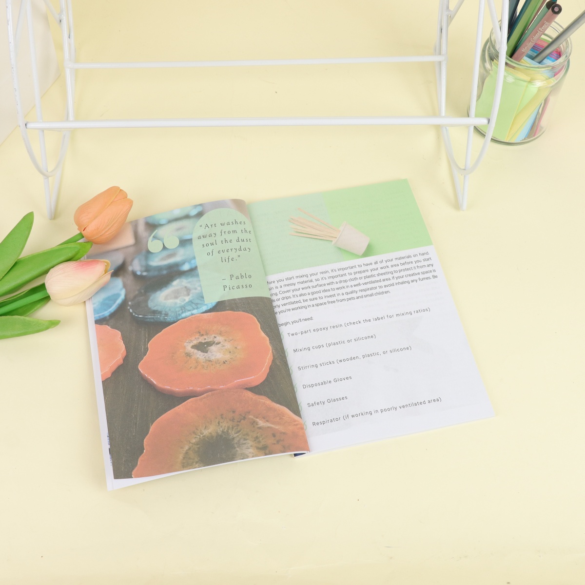 Manualidades con resina epoxi  - Resin Craft For Beginners reseña y precio