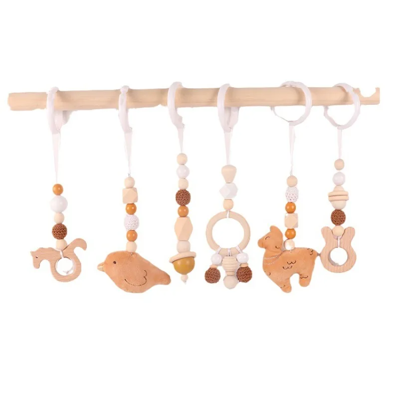 Juguetes de madera para bebé,  - Wood Ring Blank reseña y precio