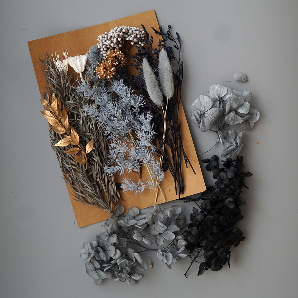 1 paquete de plantas artificia - Dried Flower Bulk reseña y precio