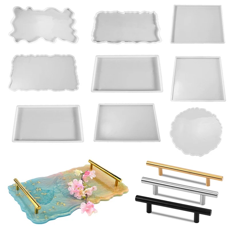 Bandeja de resina epoxi, molde - Silicone Mold Tray reseña y precio