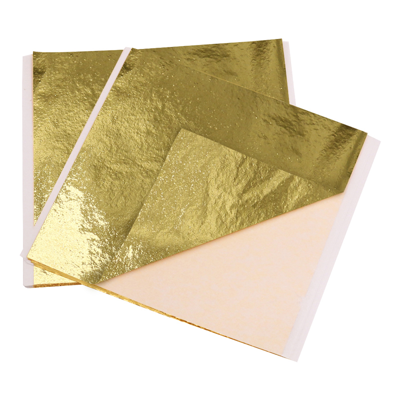 Hojas de hojas doradas de imit - Gold Foil Flakes reseña y precio